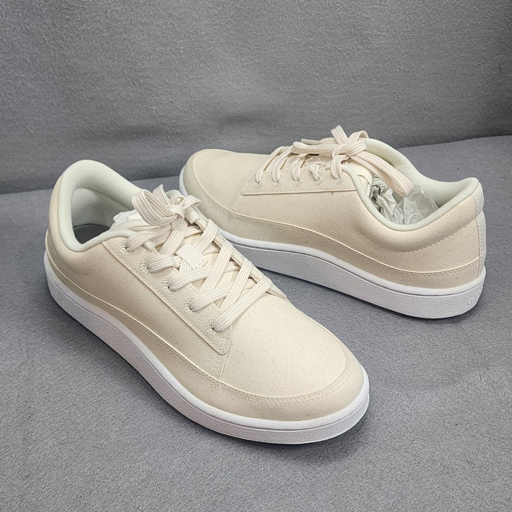 Allbirds Plant Pacer Sneakers Cream Plant-Based Bio-Material Womens 8